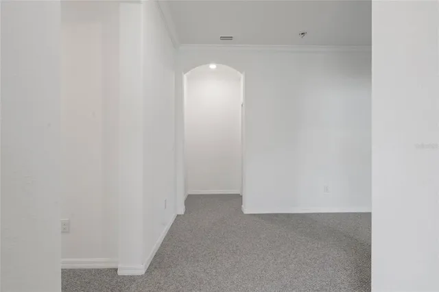 a view of an entryway door