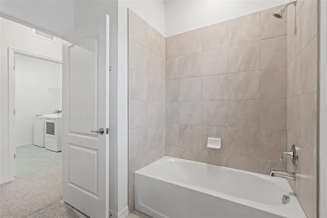 a view of a livingroom with an empty space