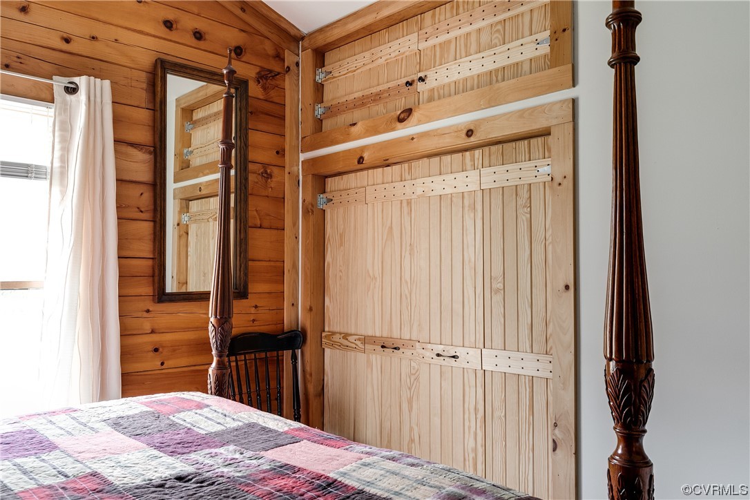 4895 Old Fredericksburg Road Mineral, VA 23117 - Photo 20 of 39 a bedroom with a bed and a window