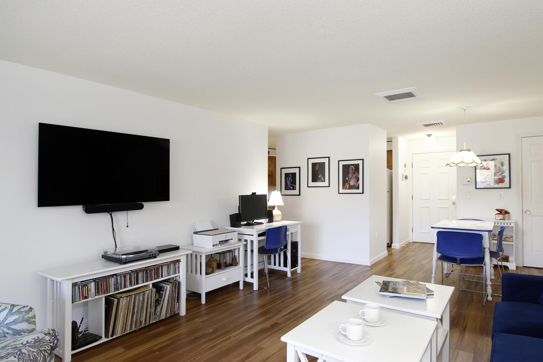 42 Old Colony Way, Unit 6 Orleans, MA 02653 - Photo 8 of 22 a living room with furniture and a flat screen tv