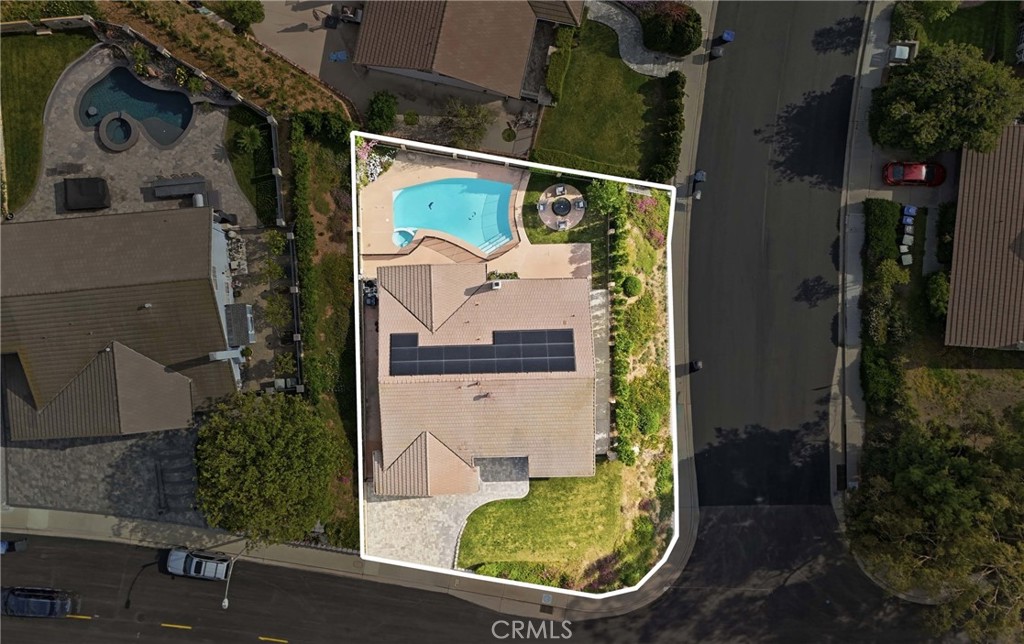 3240 Brace Canyon Road Burbank, CA 91504 - Photo 33 of 39 an aerial view of a house having yard