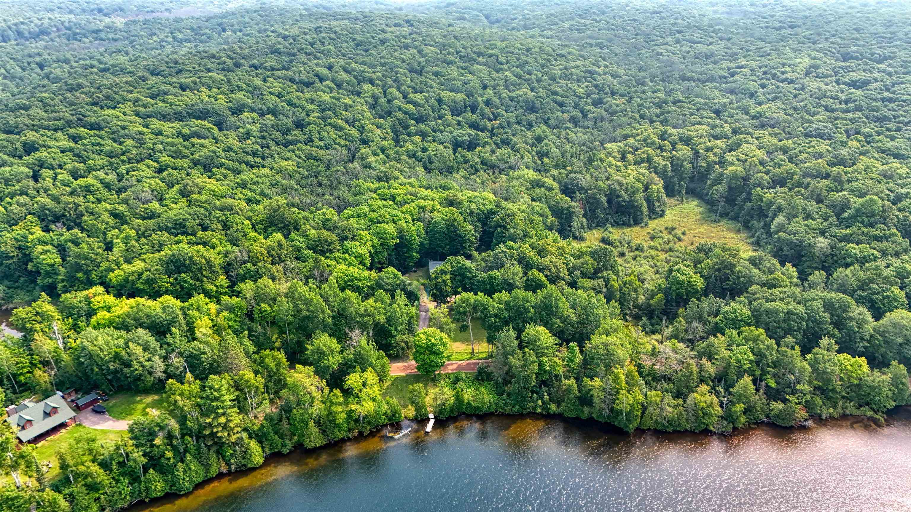 48400 Old Grade Road Cable, WI 54821 - Photo 11 of 58 Bird's eye view of a nearby body of water