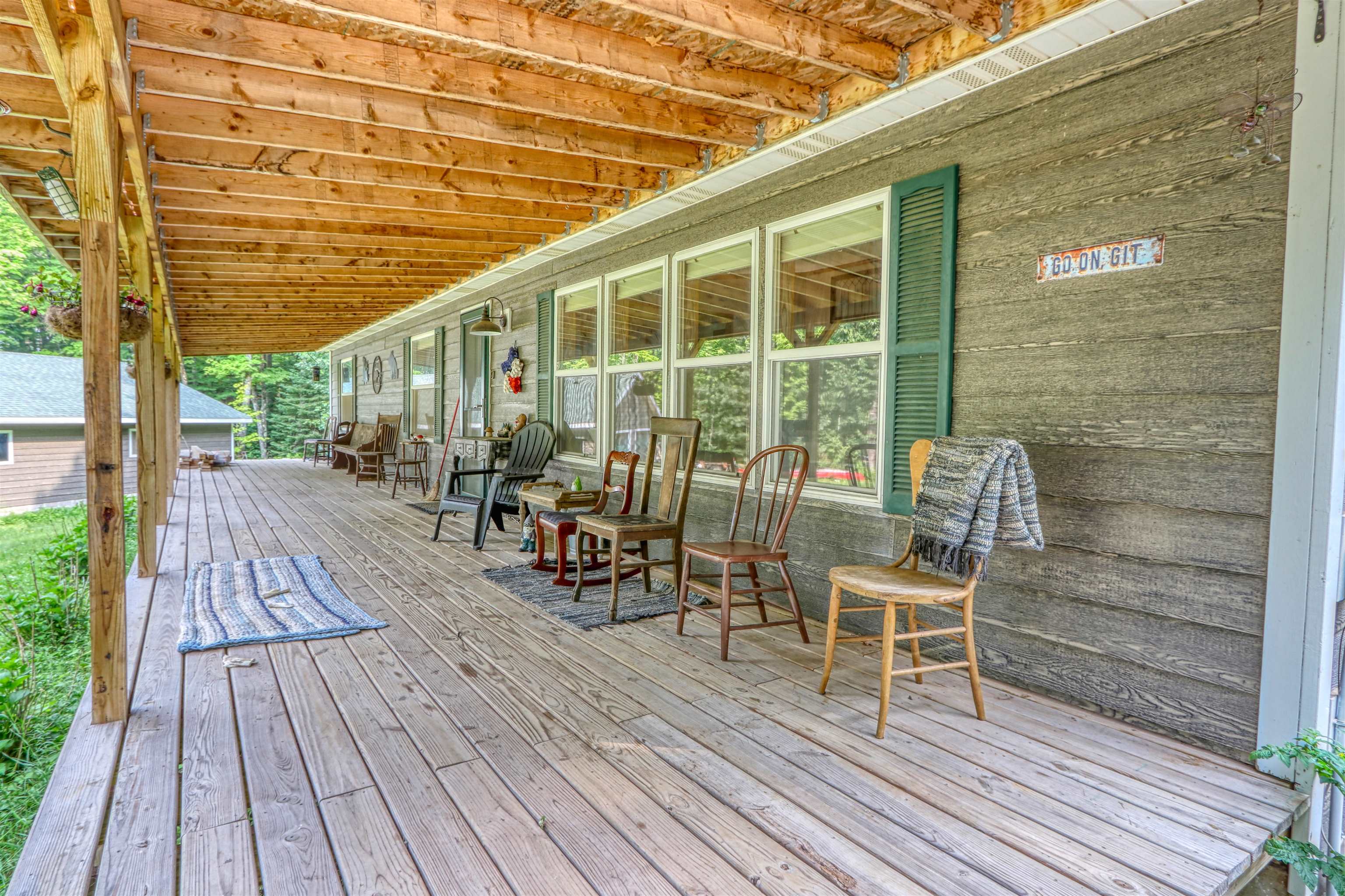 48400 Old Grade Road Cable, WI 54821 - Photo 16 of 58 View of wooden deck