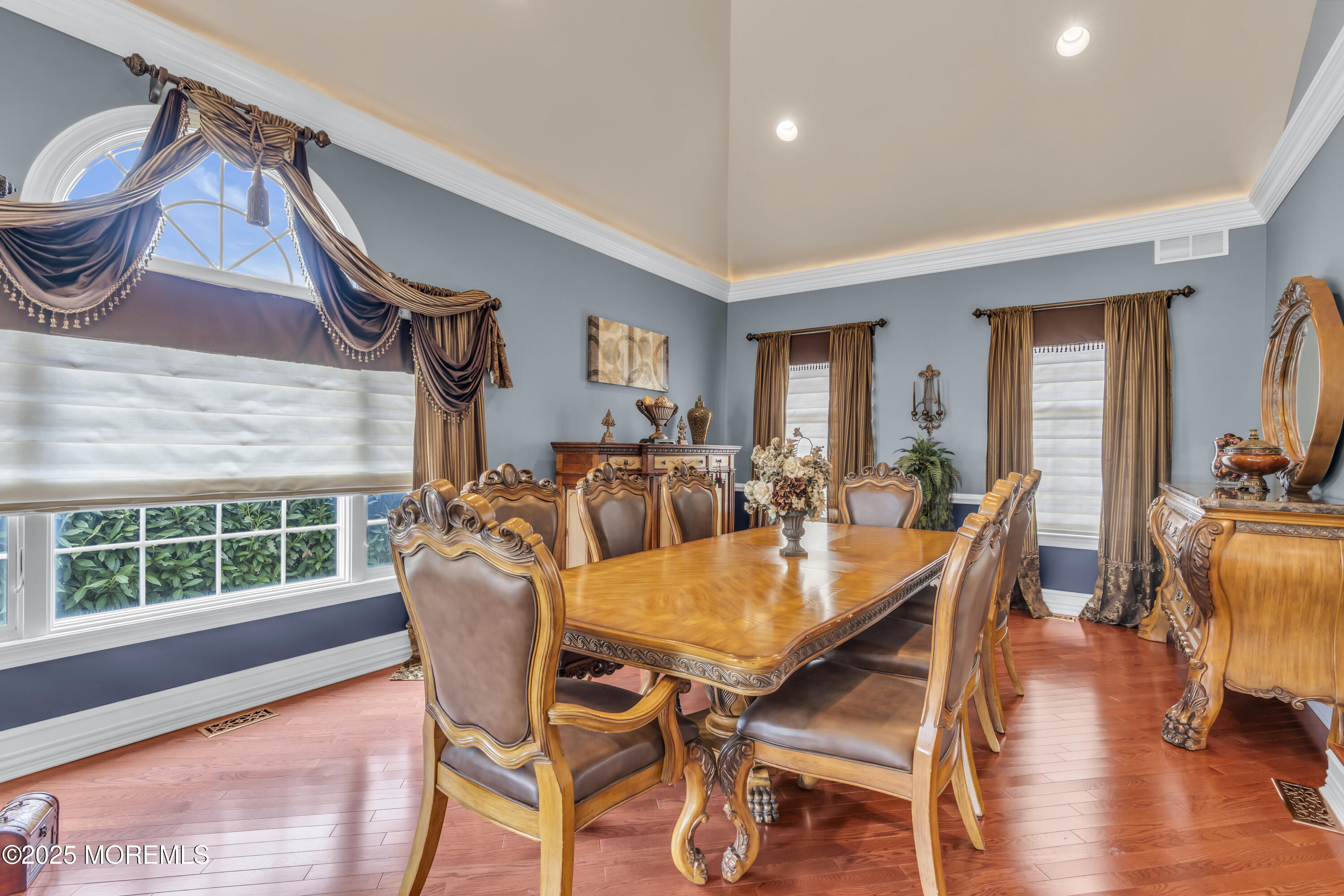 12 Courtney Court Freehold, NJ 07728 - Photo 24 of 99 a view of a dining room with furniture window and wooden floor