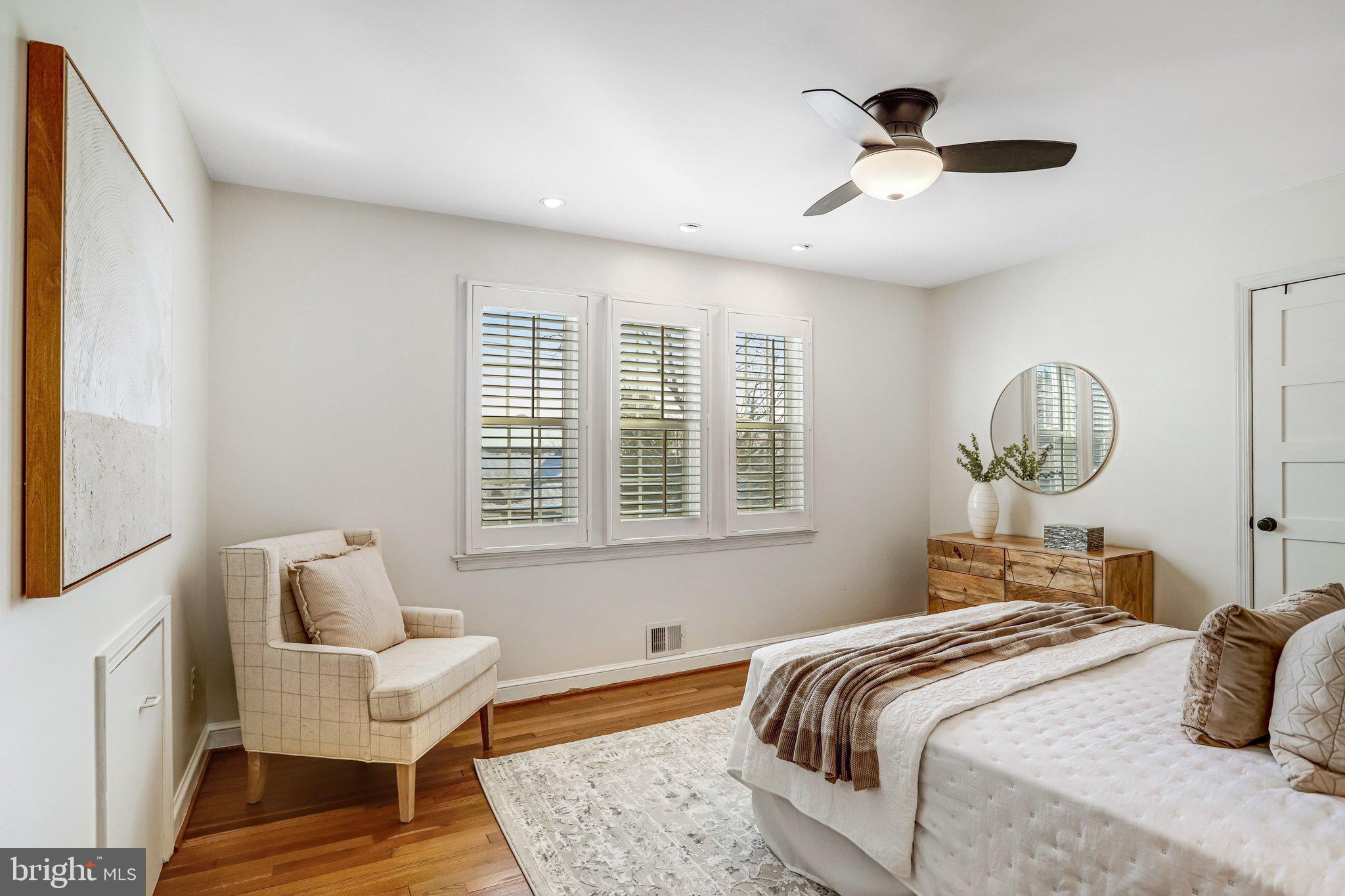 2708 Sycamore Street Alexandria, VA 22305 - Photo 29 of 71 a bedroom with a bed and a window