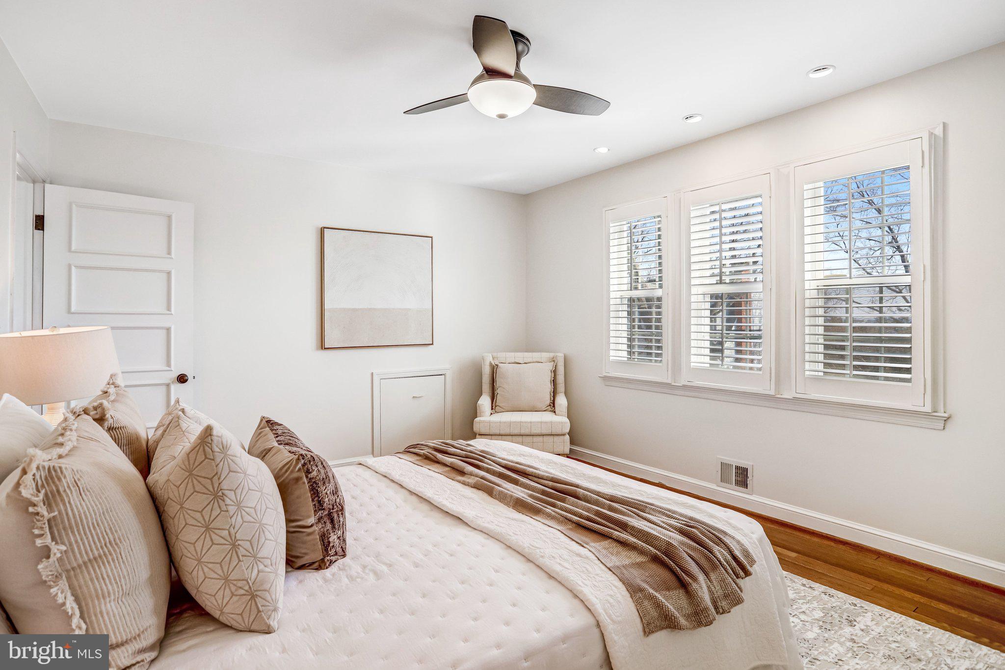2708 Sycamore Street Alexandria, VA 22305 - Photo 32 of 71 a bedroom with a bed and a window