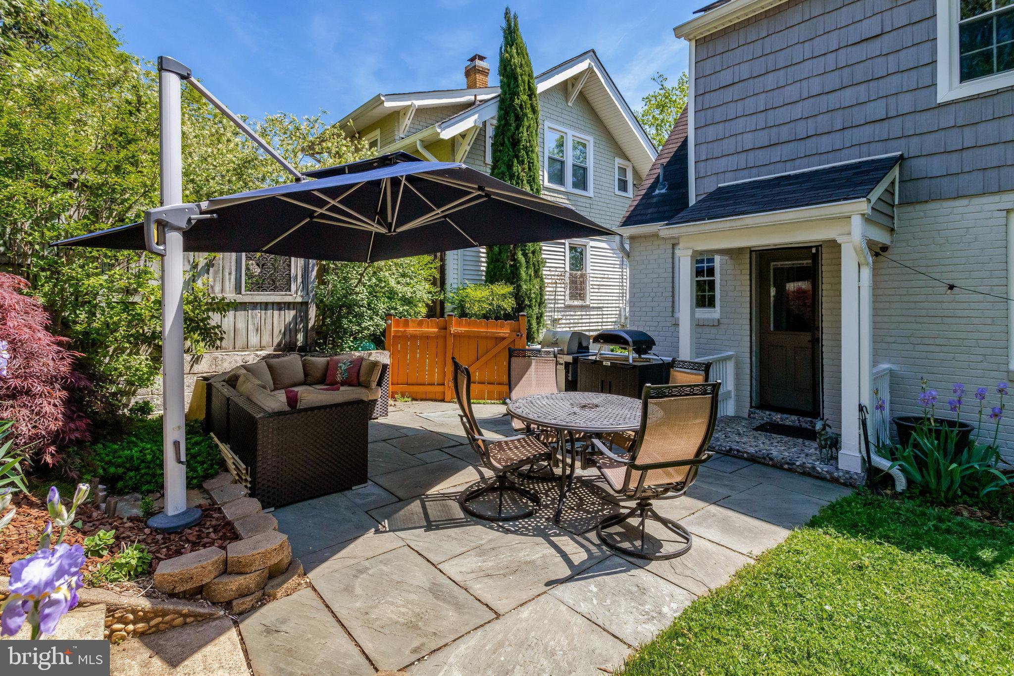 2708 Sycamore Street Alexandria, VA 22305 - Photo 52 of 71 a view of backyard of house with seating space