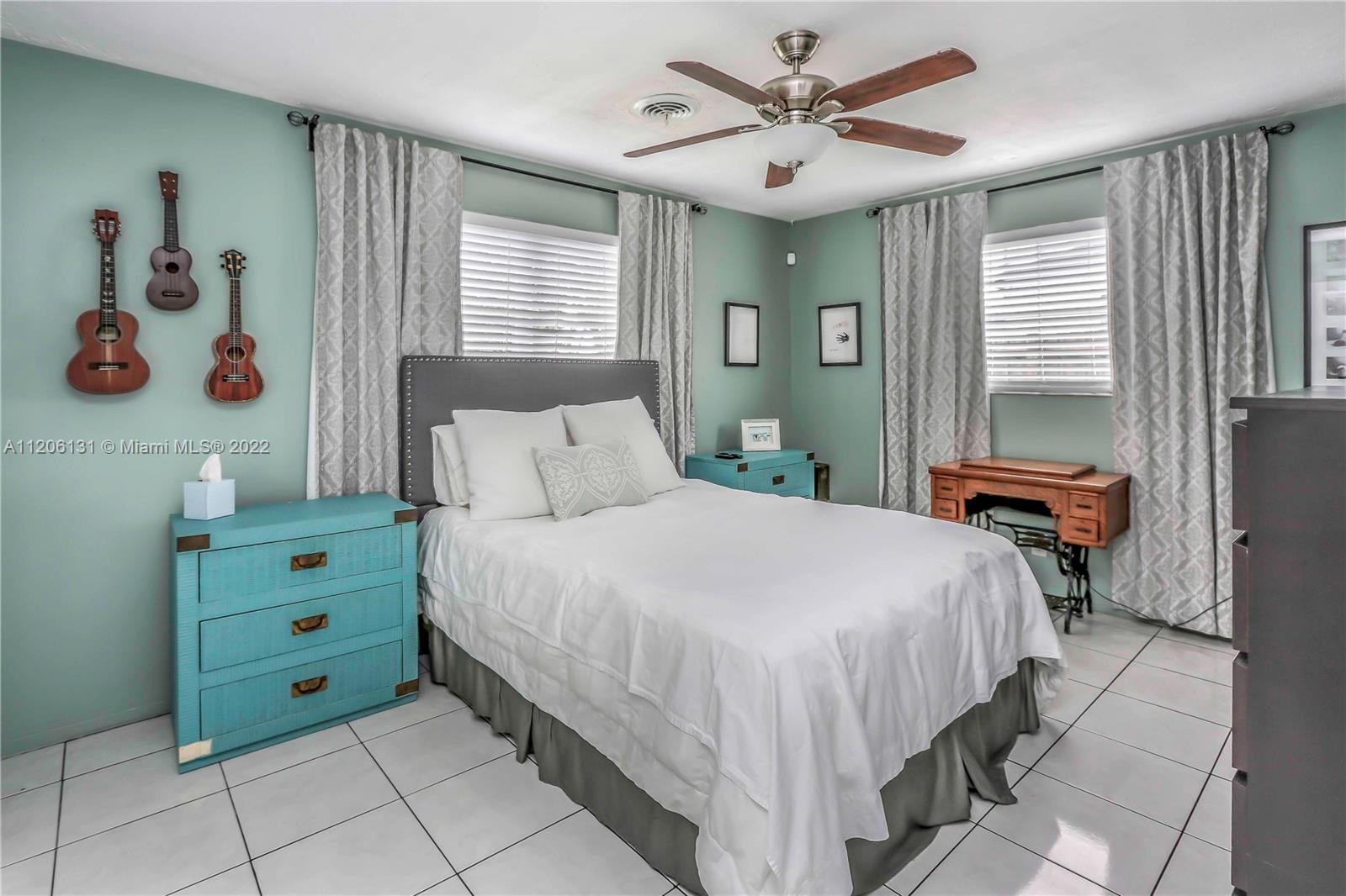 1711 North Park Road Hollywood, FL 33021 - Photo 17 of 29 a bedroom with a bed and a window