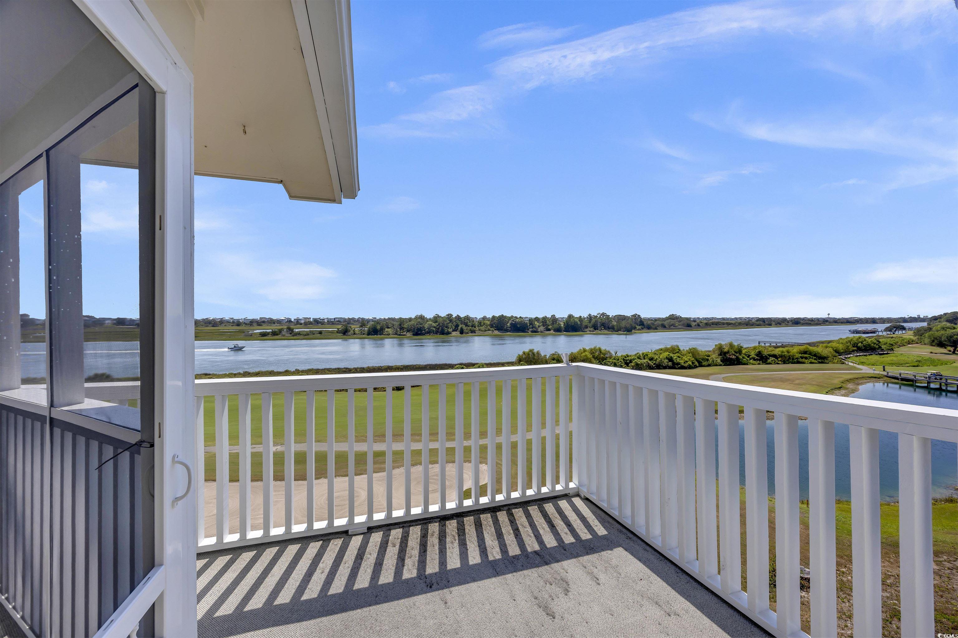 1912 Goose Creek Road Southwest, Unit 4301 Ocean Isle Beach, NC 28469 - Photo 14 of 39 Balcony with a water view