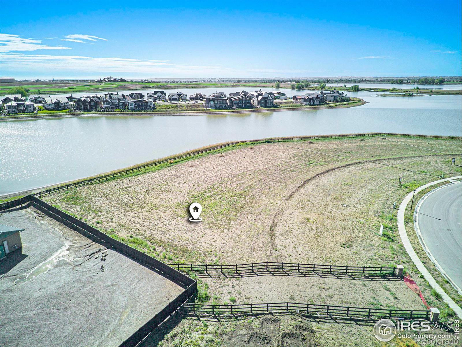 2664 Southwind Road Berthoud, CO 80513 - Photo 21 of 39 a view of a lake view
