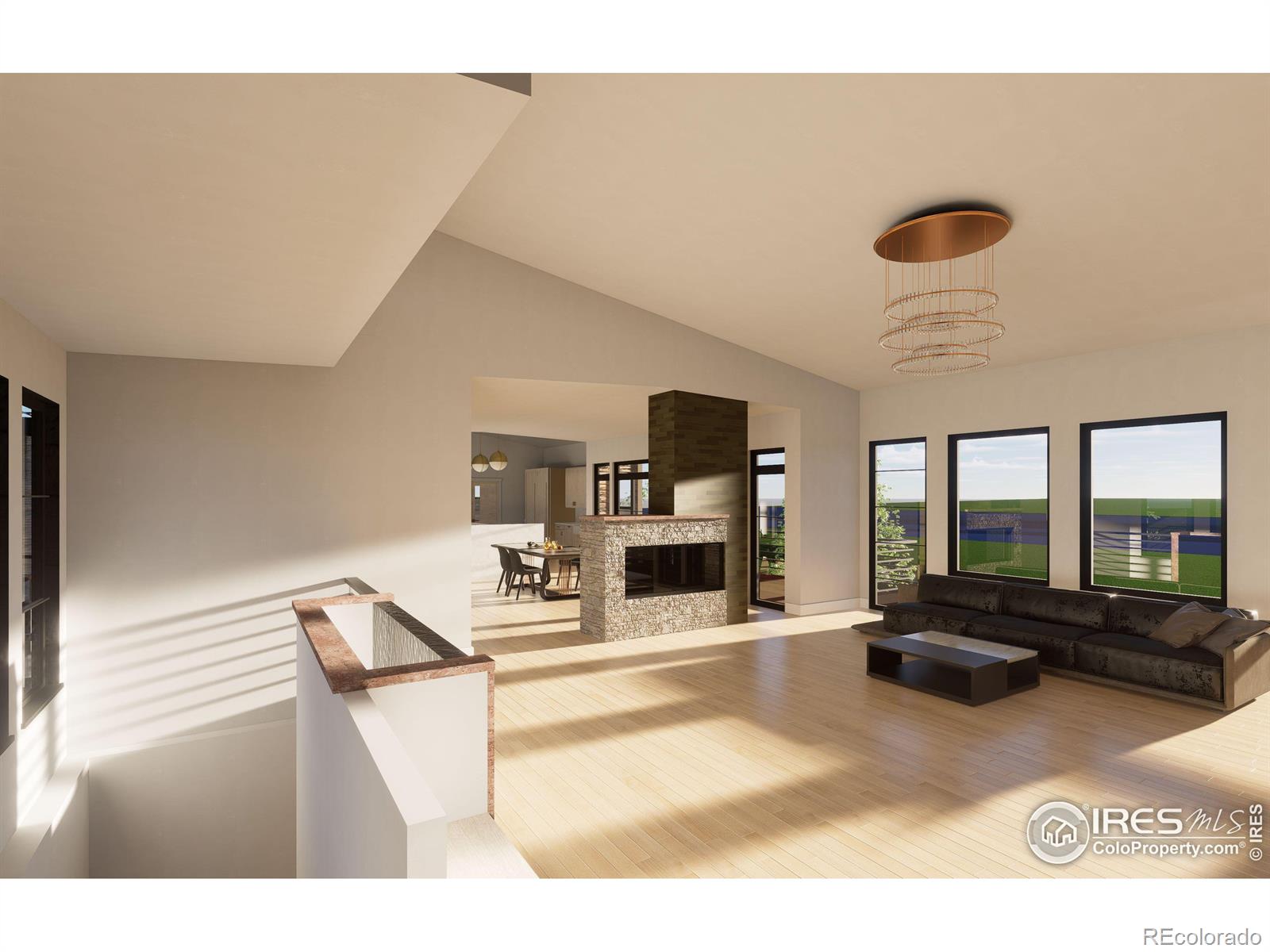 2664 Southwind Road Berthoud, CO 80513 - Photo 3 of 39 a living room with furniture and a flat screen tv
