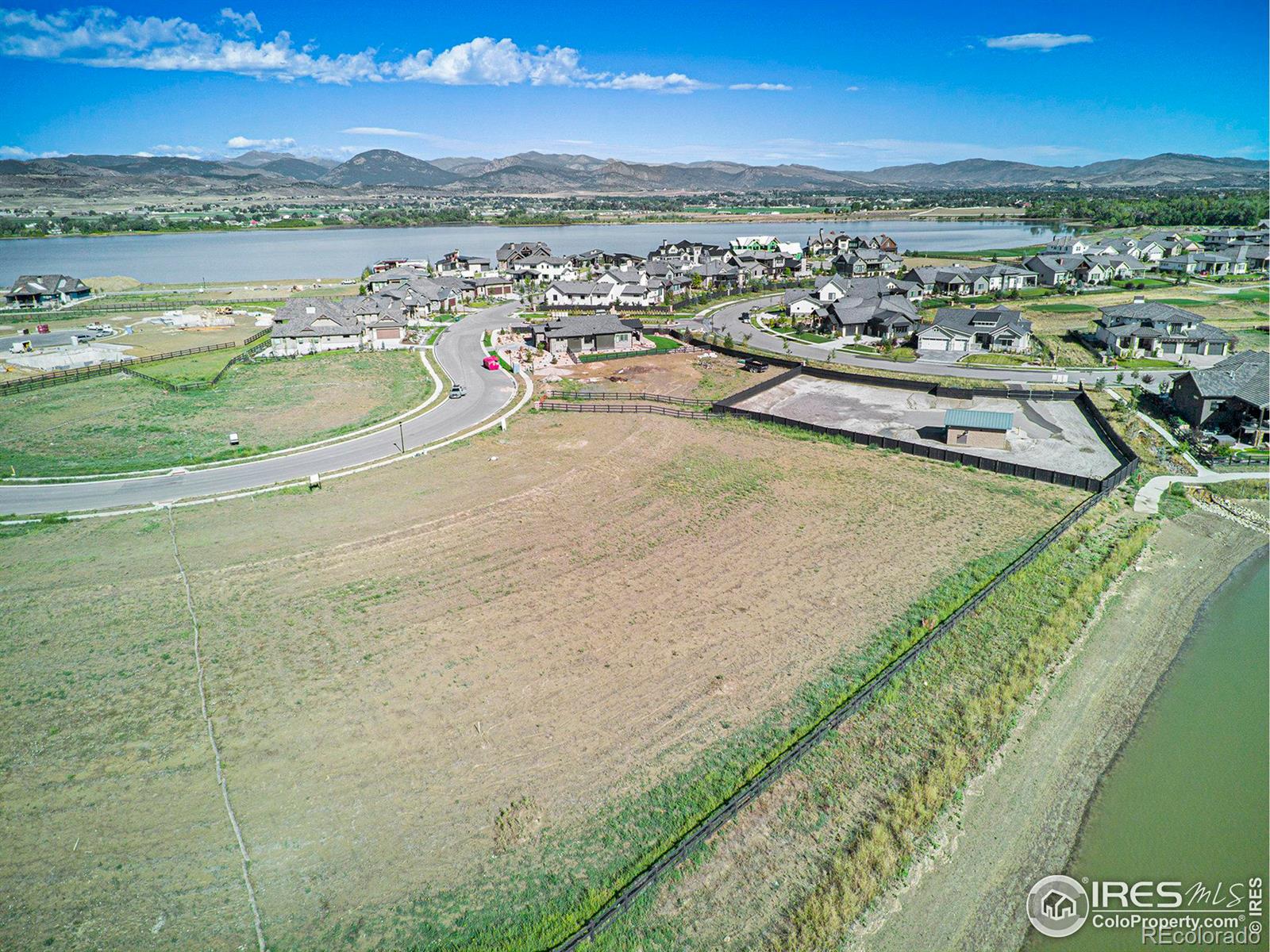 2664 Southwind Road Berthoud, CO 80513 - Photo 34 of 39 a view of a city with an ocean view