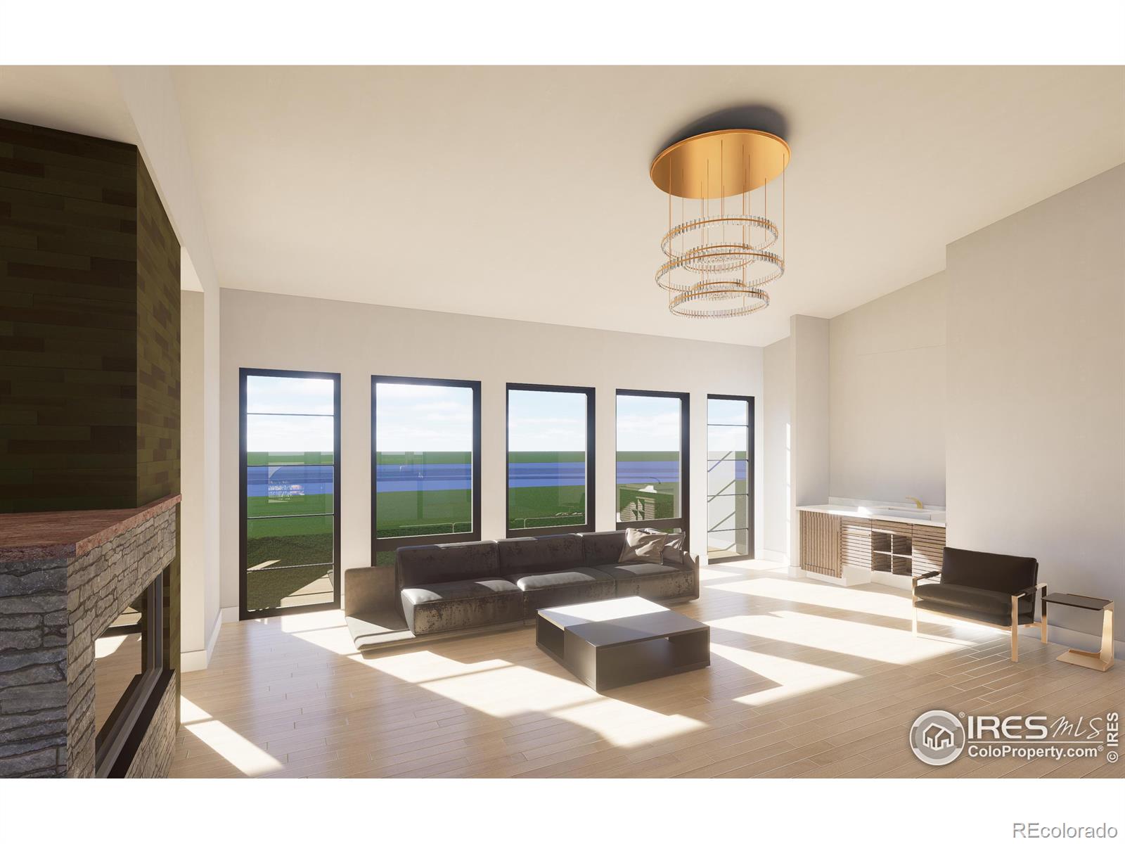 2664 Southwind Road Berthoud, CO 80513 - Photo 4 of 39 a living room with furniture and a flat screen tv