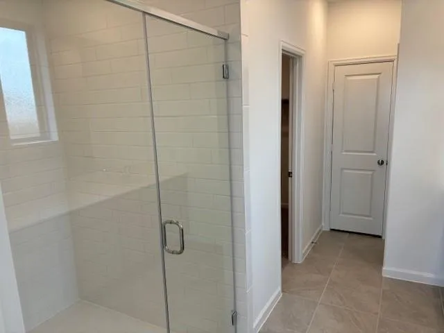a view of bathroom with shower