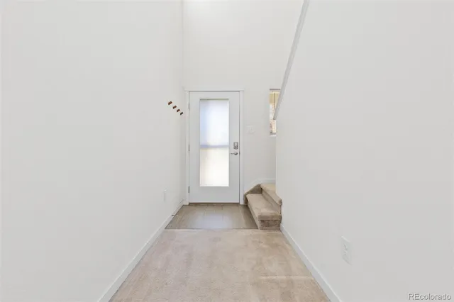 a view of a small space