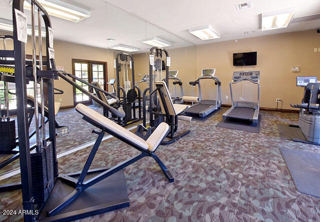 9605 South 48th Street, Unit A3 Phoenix, AZ 85044 - Photo 9 of 11 a view of a room with gym equipment