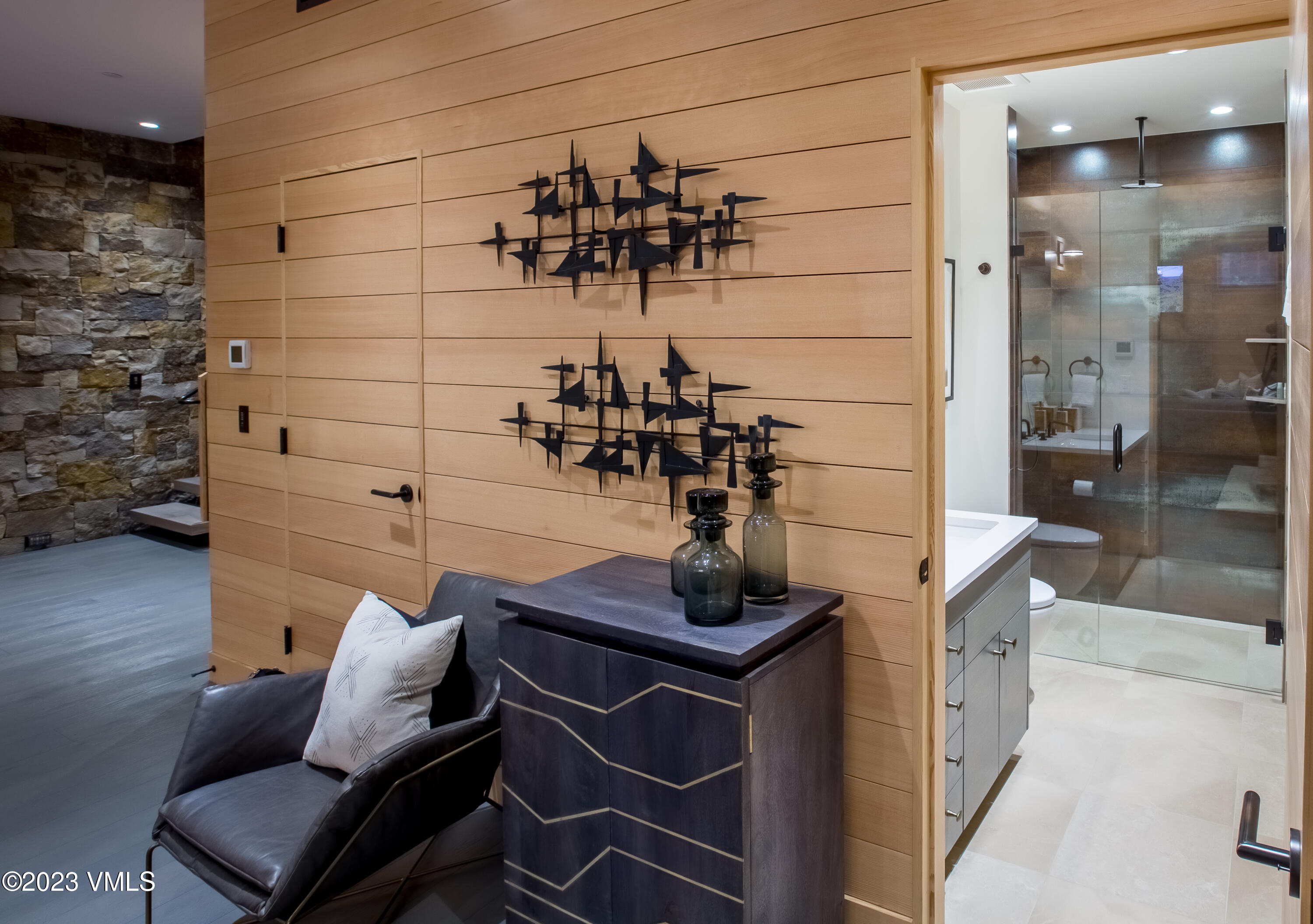 645 West Forest Road Vail, CO 81657 - Photo 19 of 48 a bathroom with a sink and a mirror