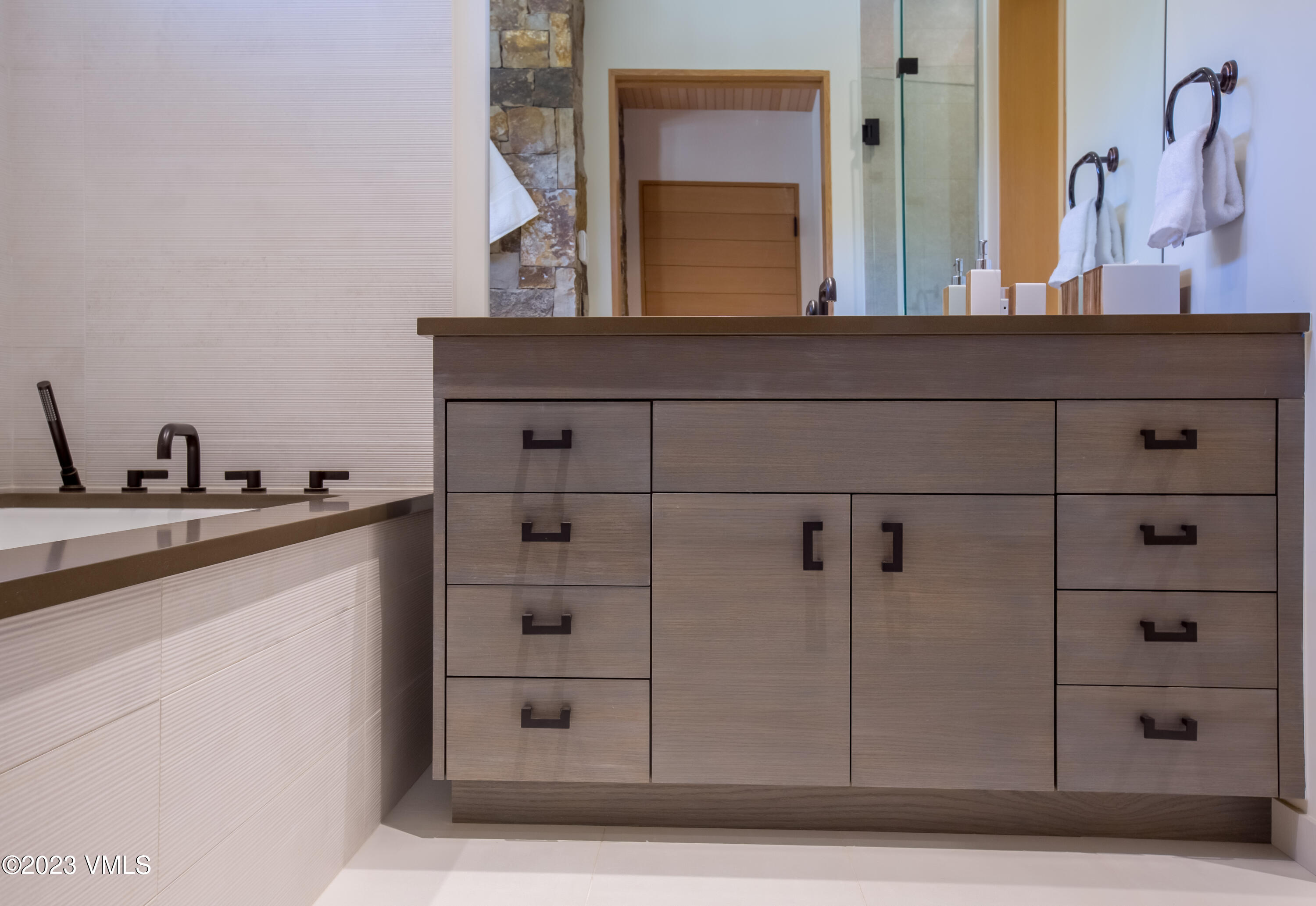 645 West Forest Road Vail, CO 81657 - Photo 35 of 48 a view of a bathroom with mirror