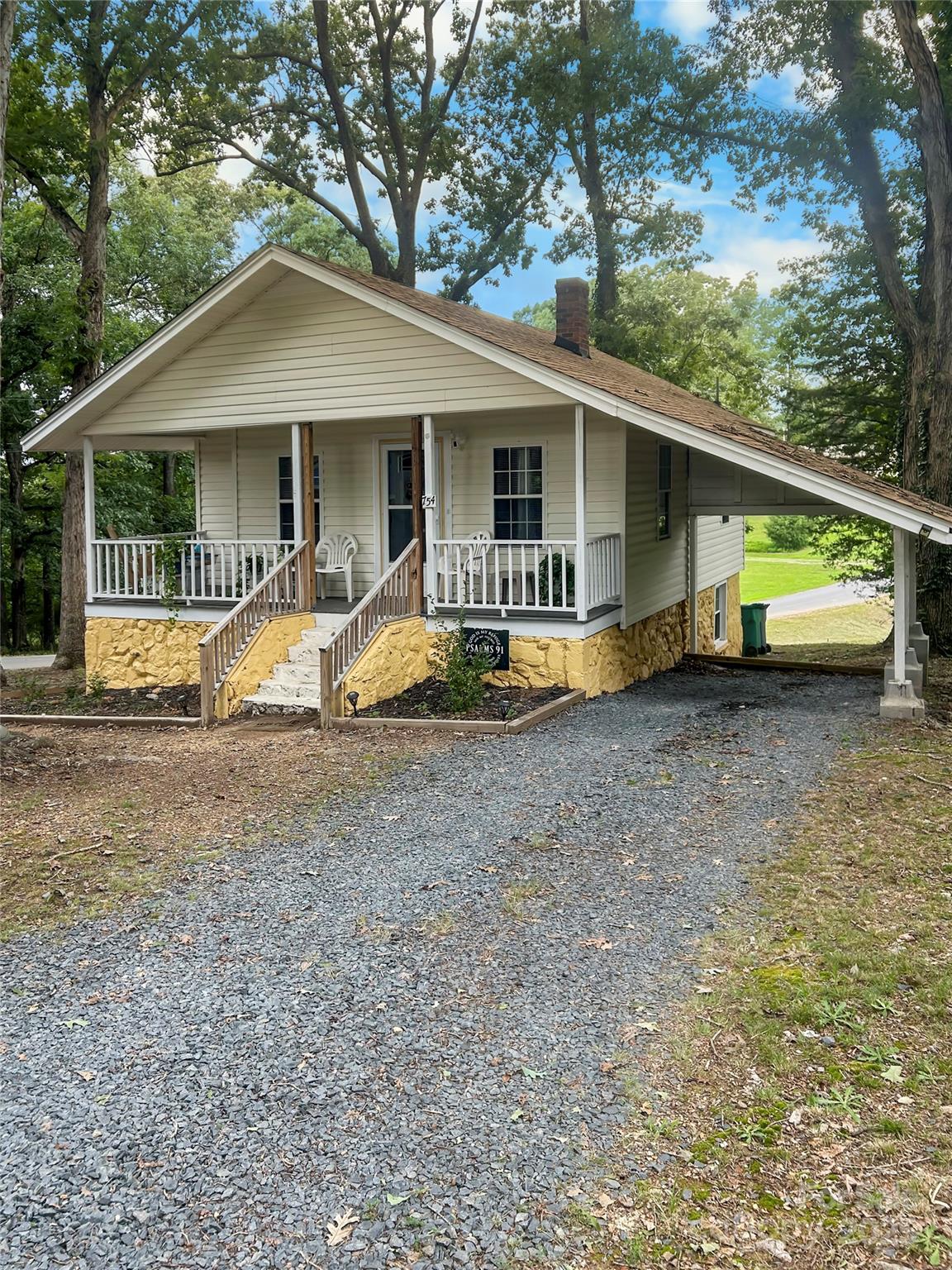754 South 5th Street Albemarle, NC 28001 - Photo 1 of 13 a view of a house with backyard