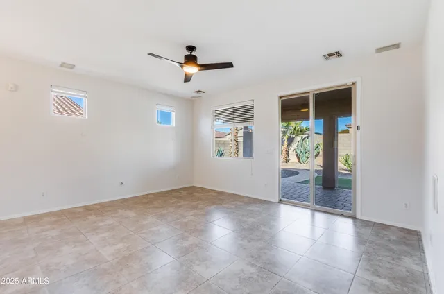 wooden floor in an empty room