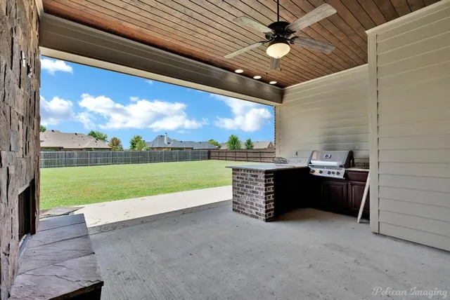 a view of outdoor space and yard