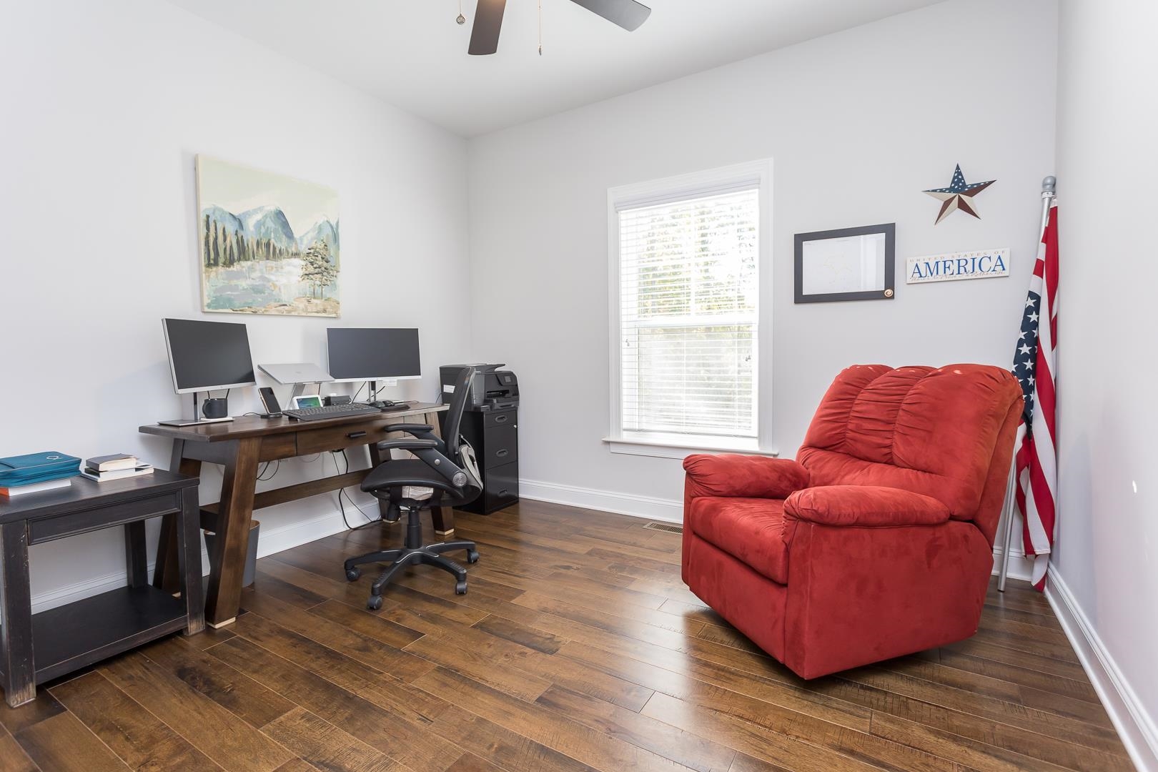 3768 Boundary Run Road Gum Spring, VA 23065 - Photo 21 of 46 a workspace with lounge chair and a window