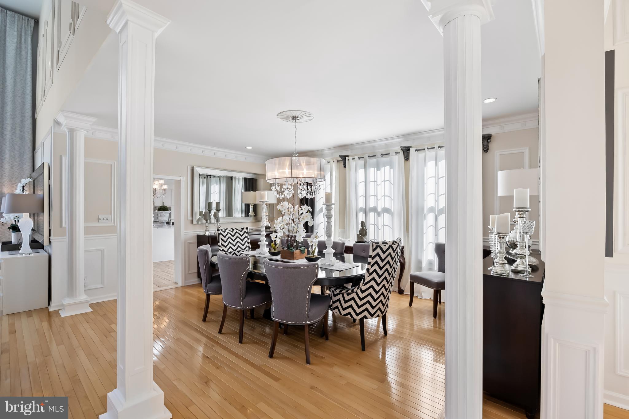 33 South Elmwood Road Marlton, NJ 08053 - Photo 15 of 98 a view of a dining room with furniture and wooden floor