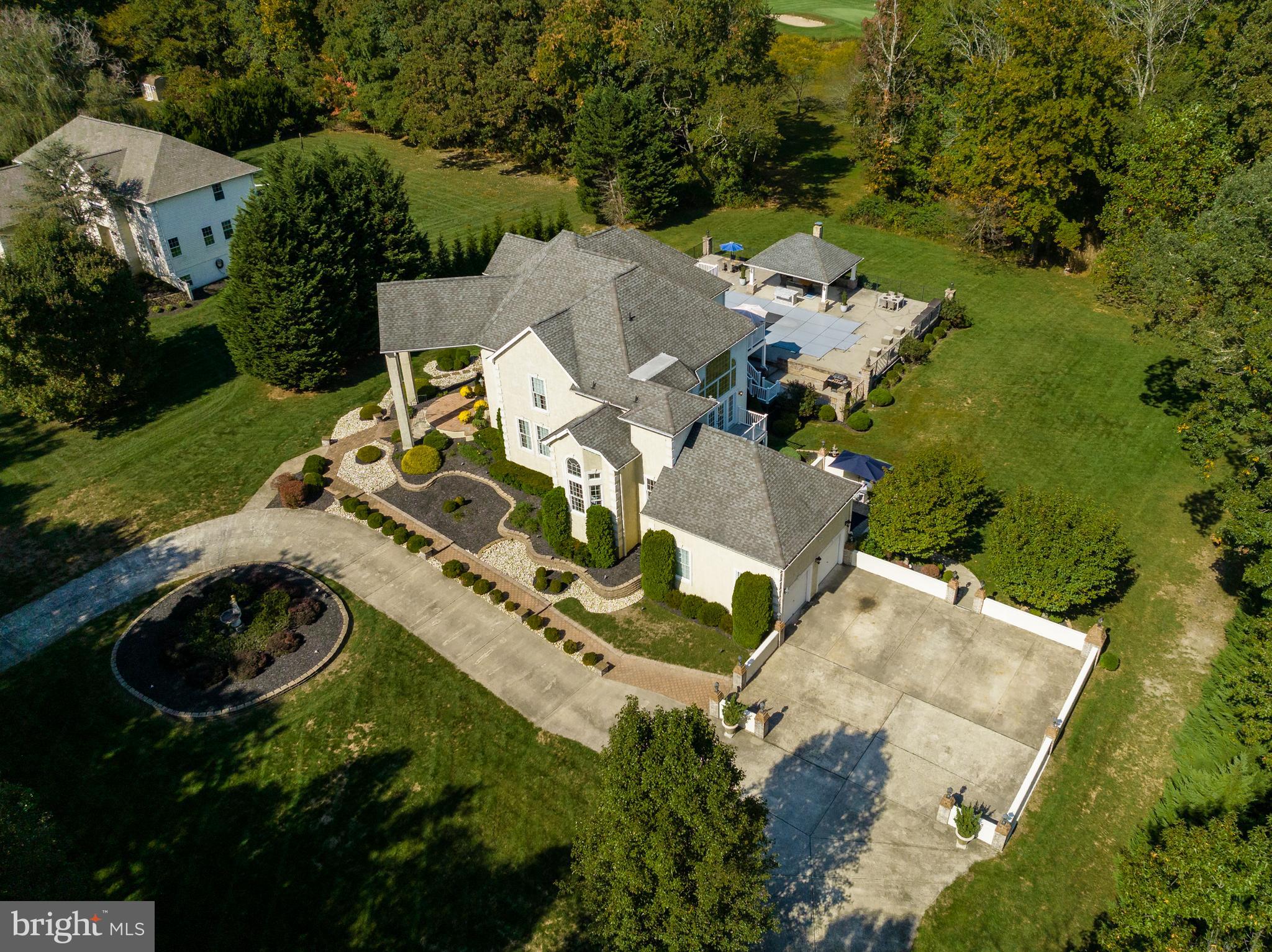 33 South Elmwood Road Marlton, NJ 08053 - Photo 91 of 98 an aerial view of a house with a yard