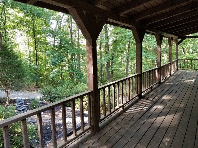 265 Bolingview Road Juliette, GA 31046 - Photo 15 of 21 a view of balcony with wooden floor