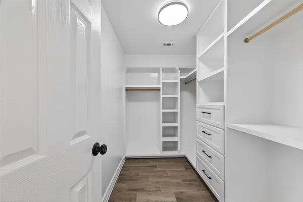 wooden floor in an empty room