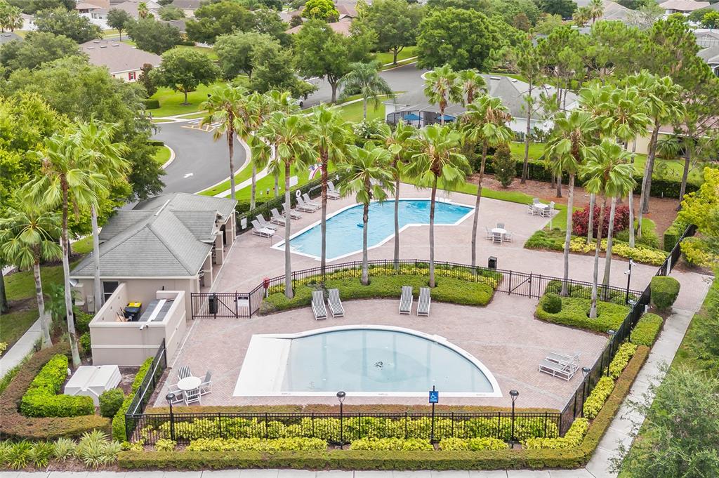 144 Costa Loop Auburndale, FL 33823 - Photo 6 of 34 a view of swimming pool with a patio and plants