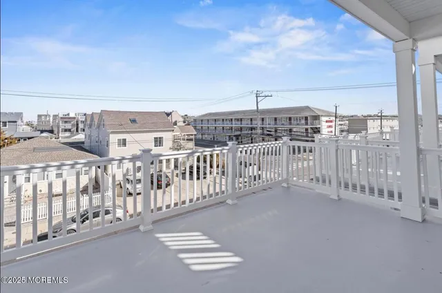 a view of a porch and patio