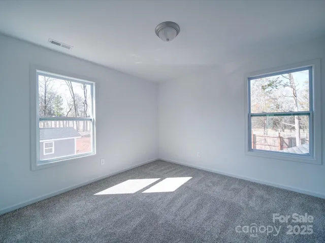 a view of empty room