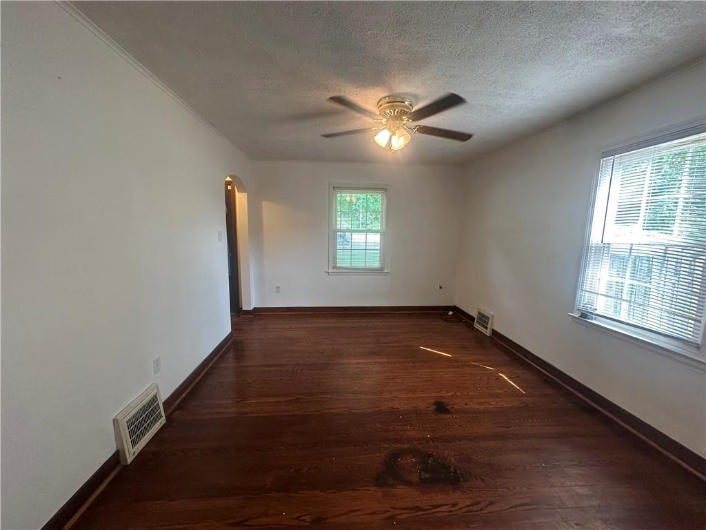 3323 Leechburg Road Lower Burrell, PA 15068 - Photo 18 of 42 a view of empty room with wooden floor and fan