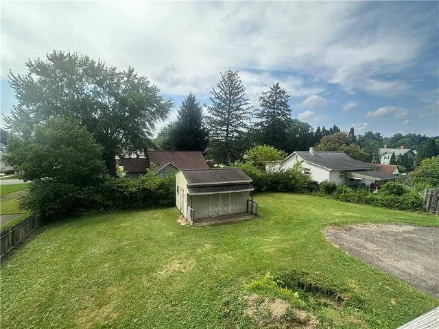 a close view of water heater room