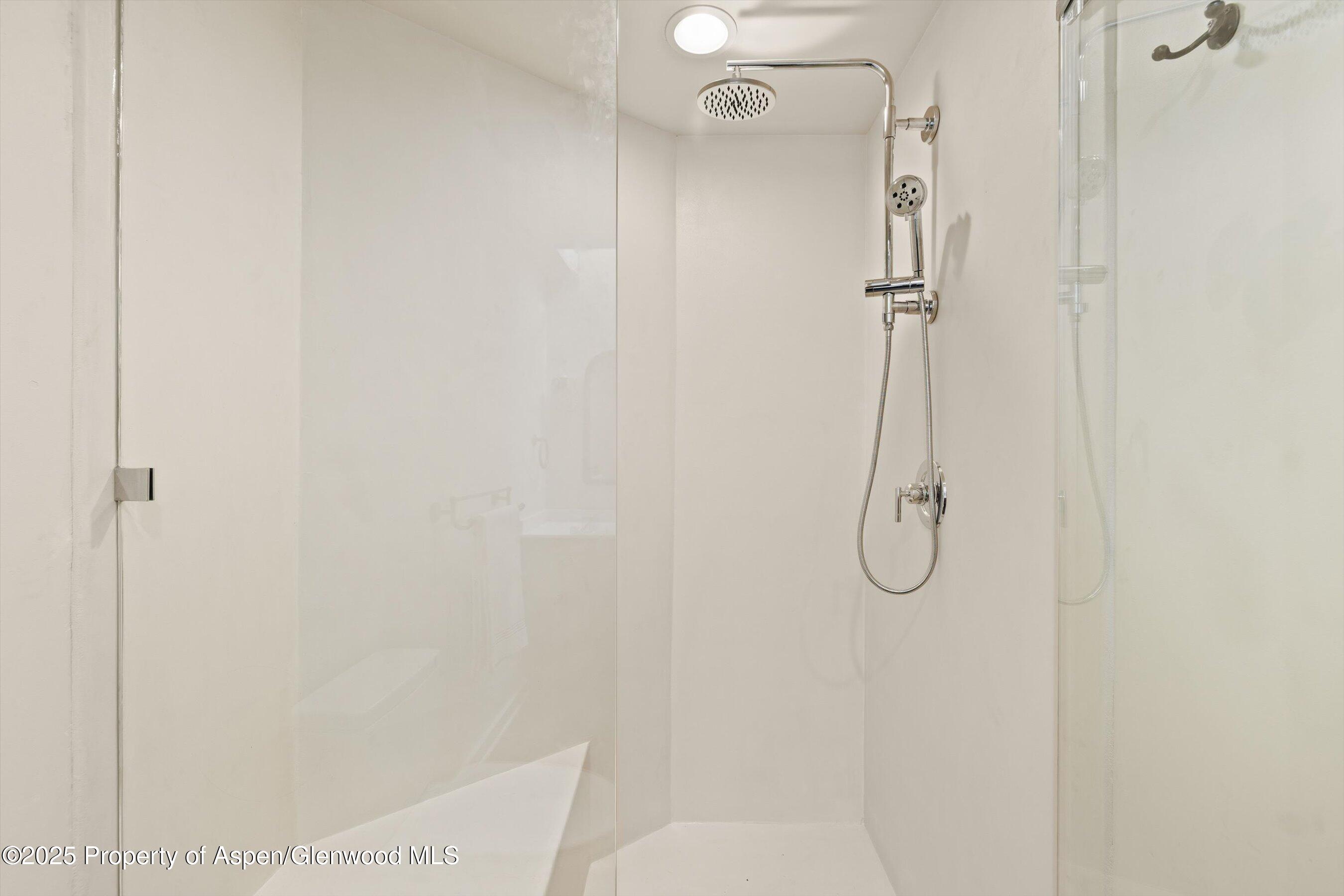 1443 Crystal Lake Road, Unit 3E Aspen, CO 81611 - Photo 18 of 34 a bathroom with a shower