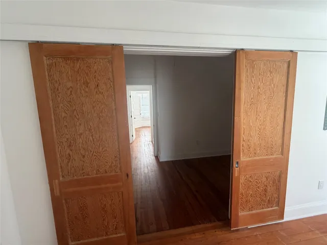 a view of front door