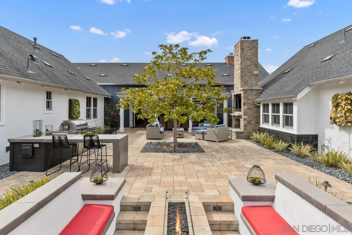 1249 Canton Court Encinitas, CA 92007 - Photo 4 of 4 a view of a patio with dining table and chairs