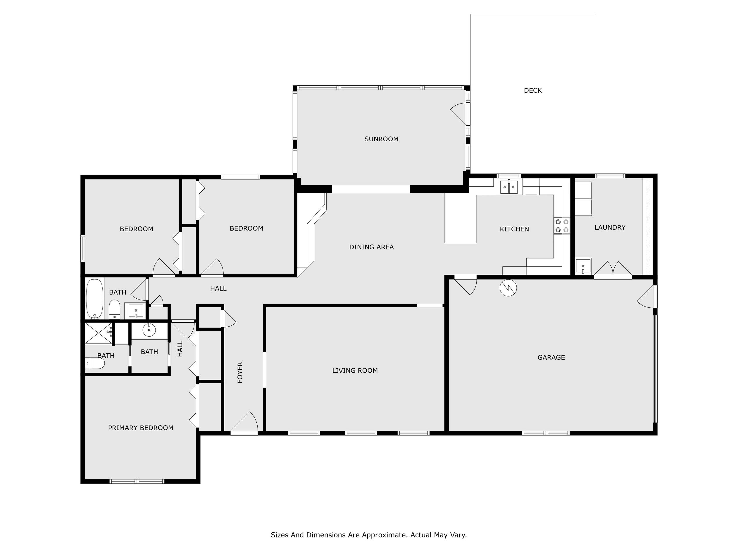 303 West Palm Avenue Foley, AL 36535 - Photo 32 of 32 Floor Plan
