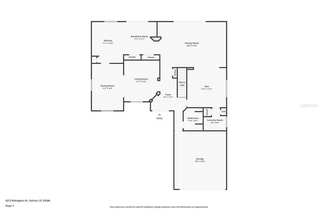 a picture of a floor plan