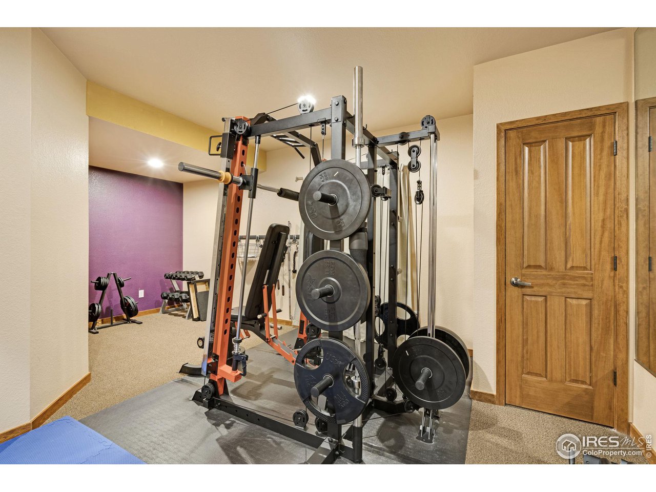 2097 Meander Road Windsor, CO 80550 - Photo 23 of 33 a view of a room with gym equipment