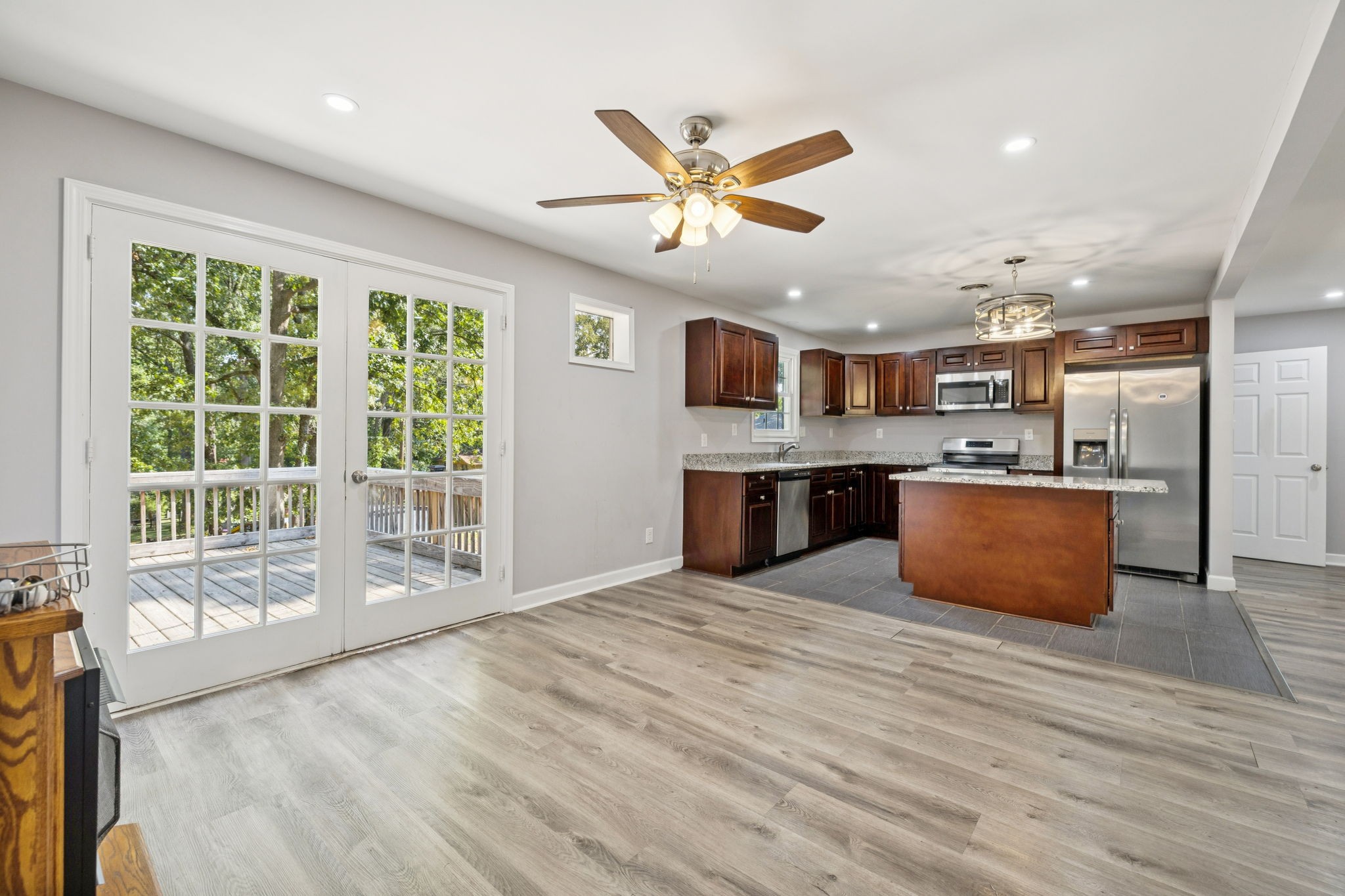 102 Warren Place Dickson, TN 37055 - Photo 12 of 52 a view of kitchen with a sink and a large window