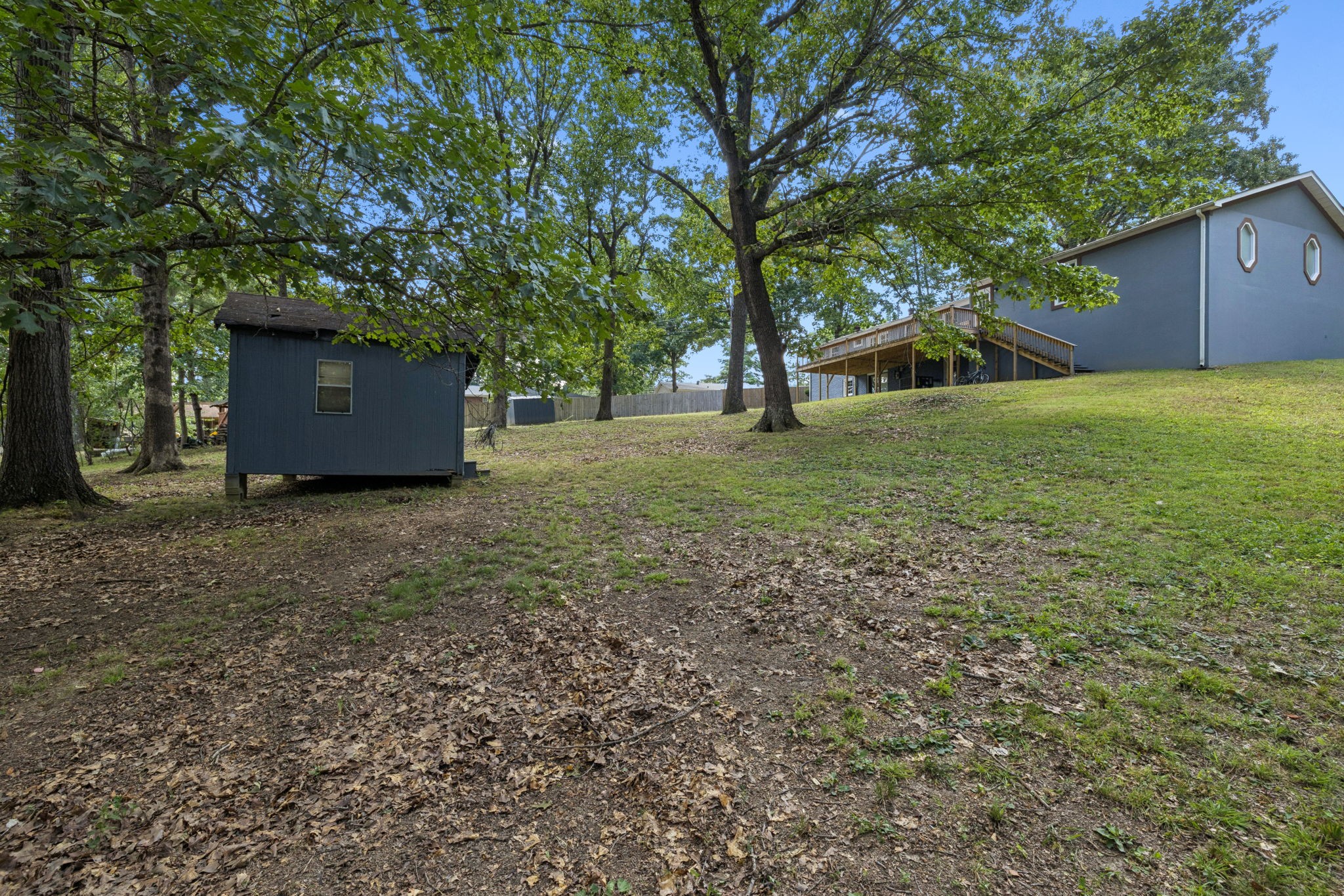 102 Warren Place Dickson, TN 37055 - Photo 52 of 52 a view of a tree in the backyard of a house