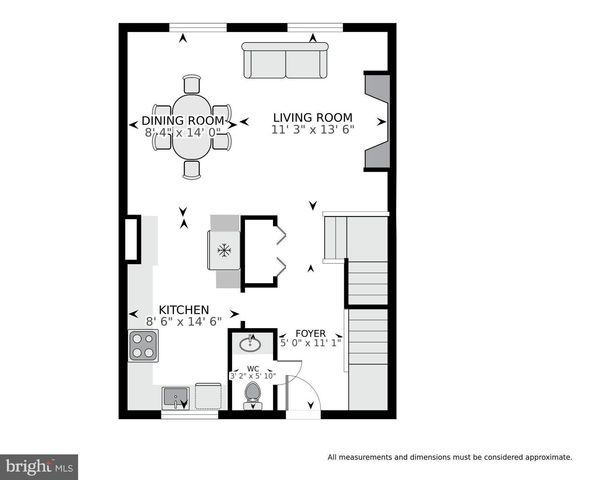 $725,000 | 6008 Hardwick Place, Falls Church, VA 22041