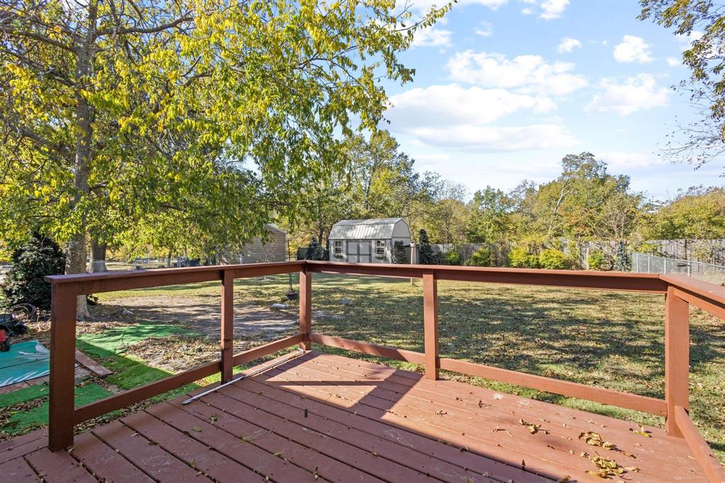 105 Reich Street Bonham, TX 75418 - Photo 25 of 31 a view of balcony with wooden floor