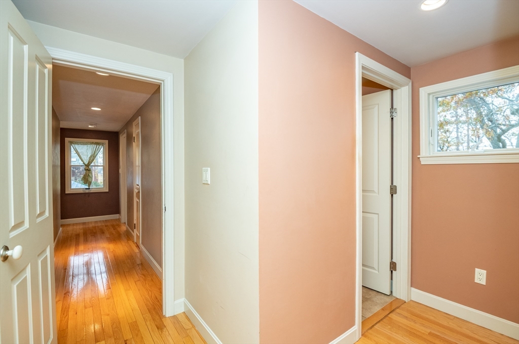 6 Island Park Road Ipswich, MA 01938 - Photo 34 of 41 a view of hallway with bathroom and wooden floor