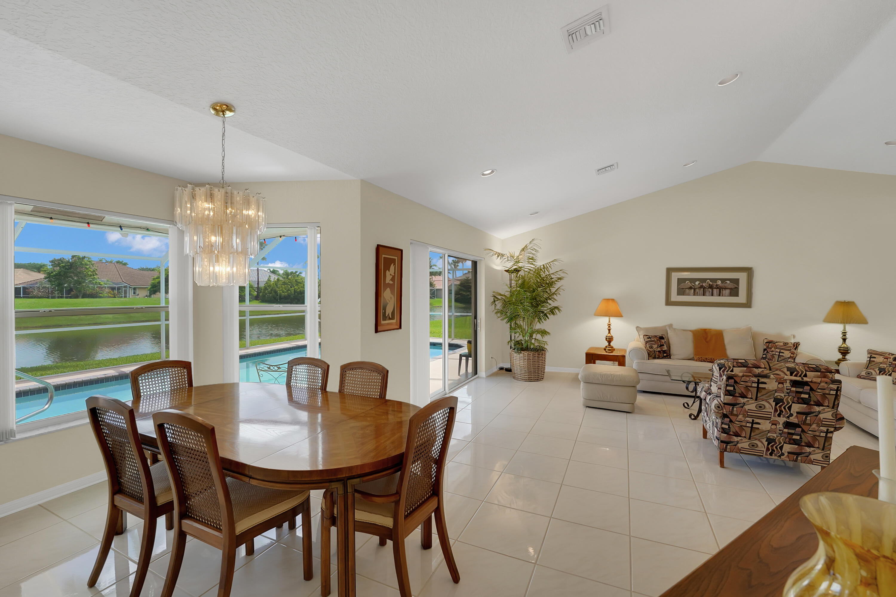 22331 Kettle Creek Way Boca Raton, FL 33428 - Photo 13 of 86 a view of a dining room with furniture window and outside view