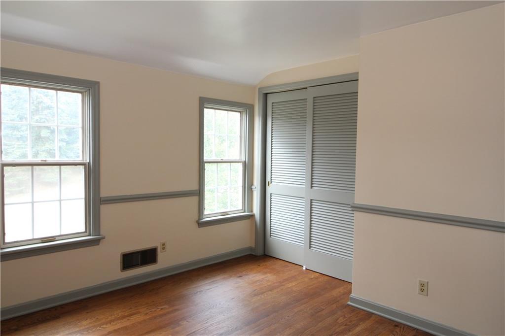 197 Seegar Road Pittsburgh, PA 15241 - Photo 17 of 25 Bedroom with generously-sized closets and hardwood floors.