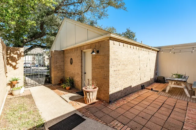 a view of outdoor space with seating area