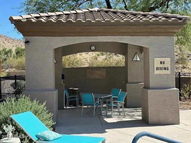 a view of empty room